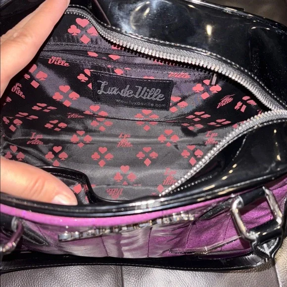 Purple Lilac Lux de Ville Bag - Picture 2 of 5